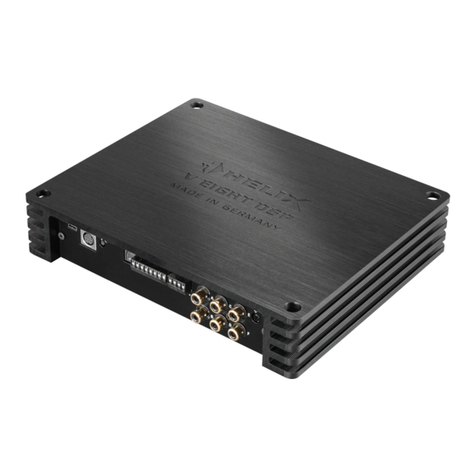 HELIX V EIGHT DSP User manual