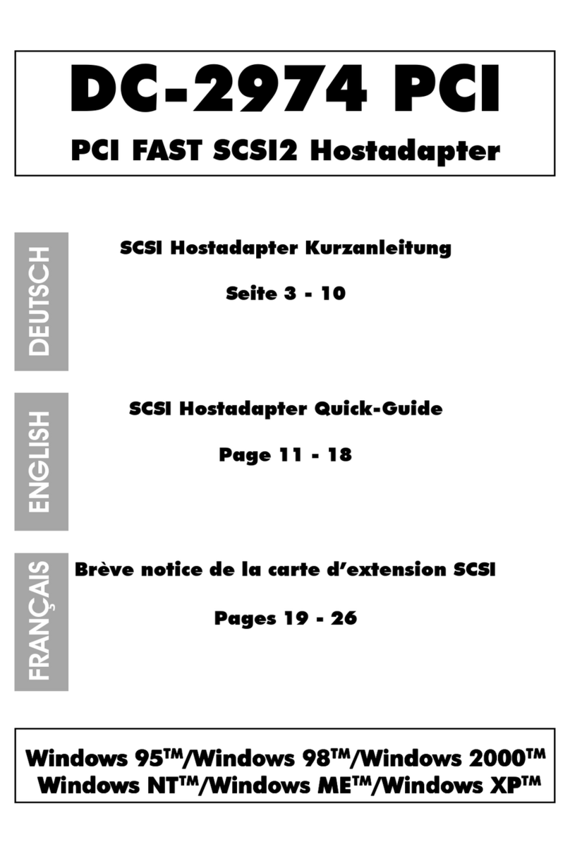 Dawicontrol DC-2974 PCI quick guide