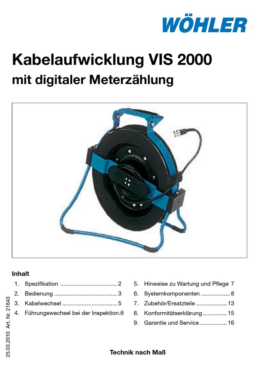 Wohler VIS 2000 User manual