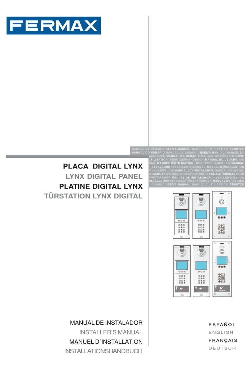Fermax Lynx Series User guide