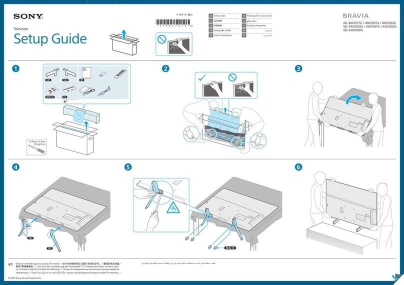 Sony Bravia KD-49X7007G User manual