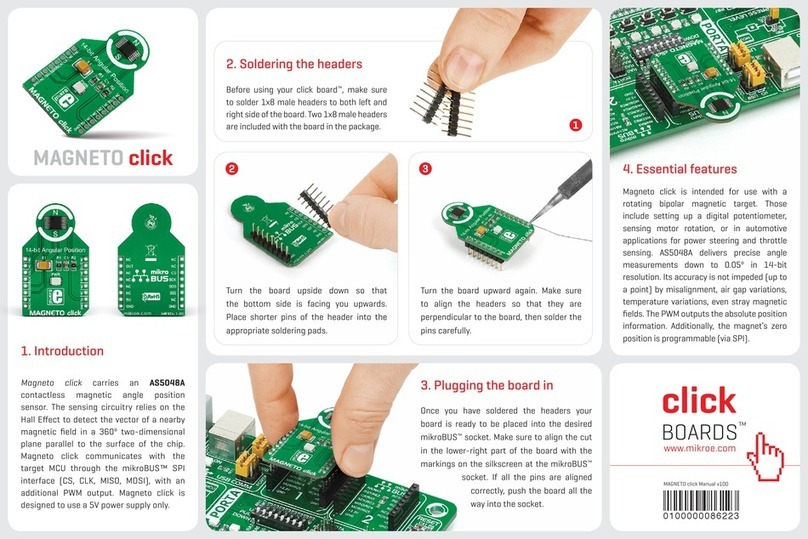 Mikroe MAGNETO click User manual