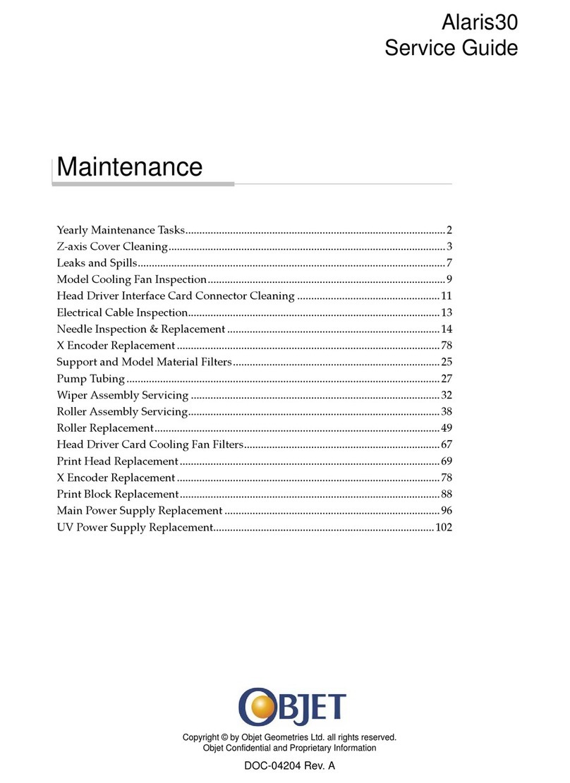 Objet Alaris30 User manual