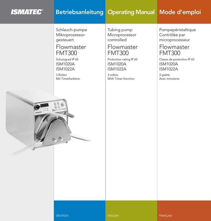 Ismatec Flowmaster FMT300 operating manual