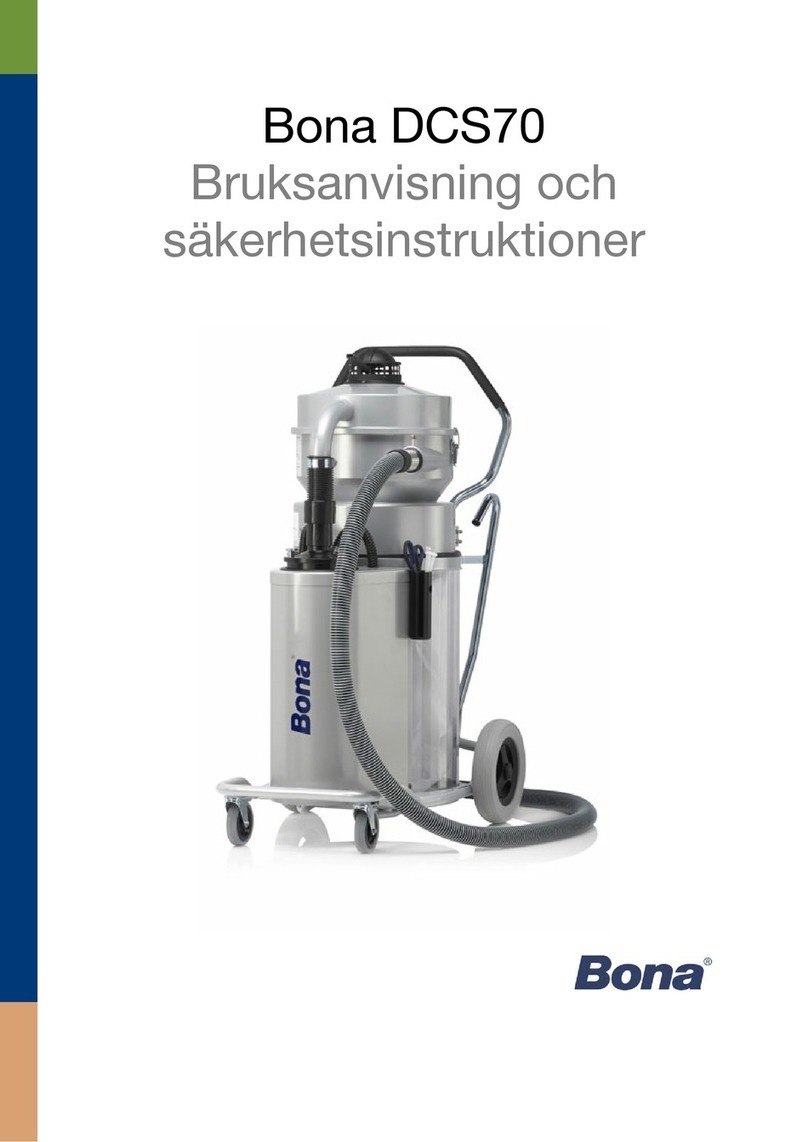 Bona DCS70 User manual