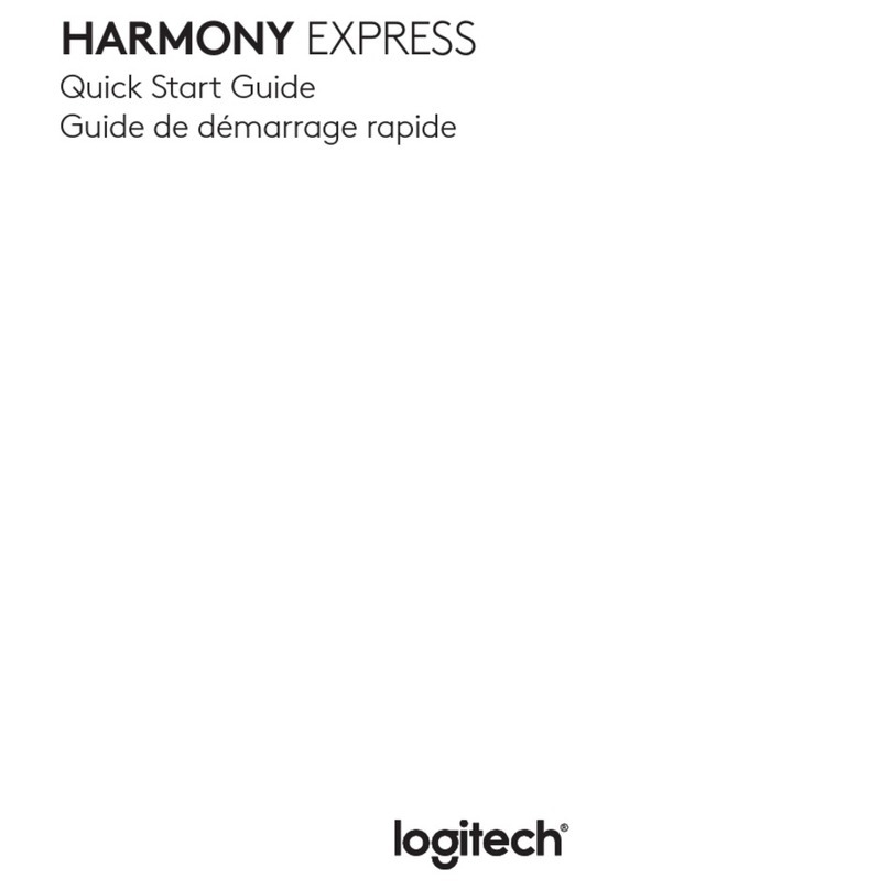Logitech HARMONY EXPRESS User manual Logitech HARMONY EXPRESS User manual