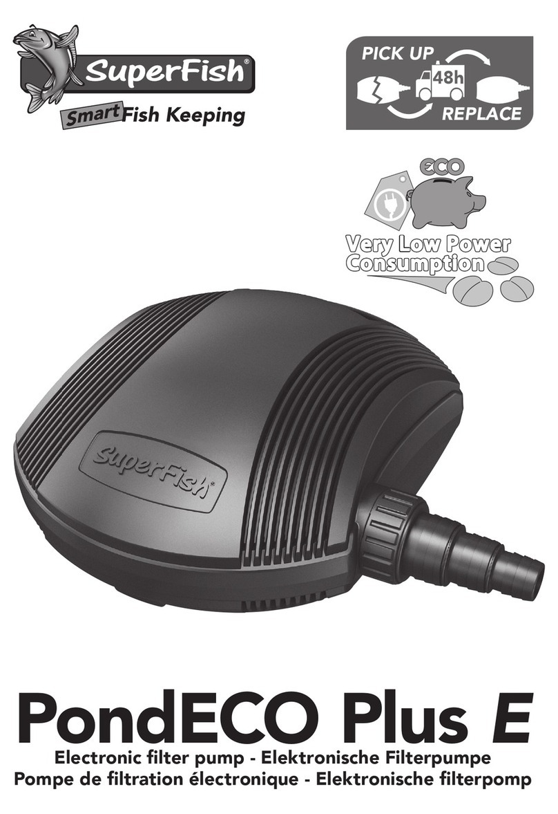 SuperFish PondECO Plus Series manual