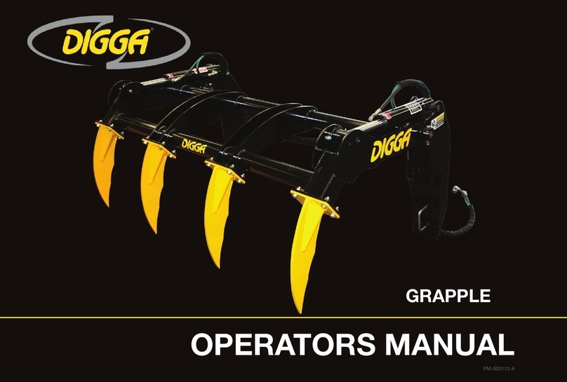 Digga GRAPPLE Operator's manual