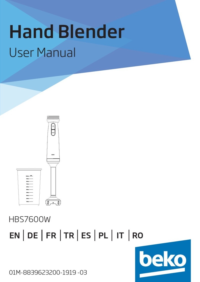 Beko HBS7600W user manual