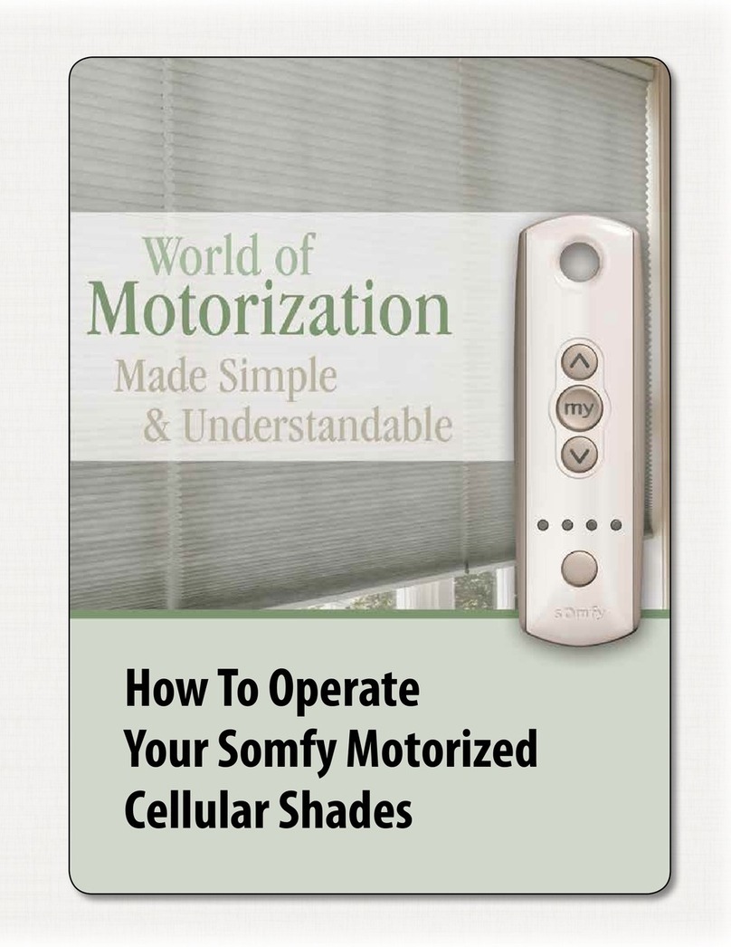 SOMFY 152134 How to operate SOMFY 152134 How to operate