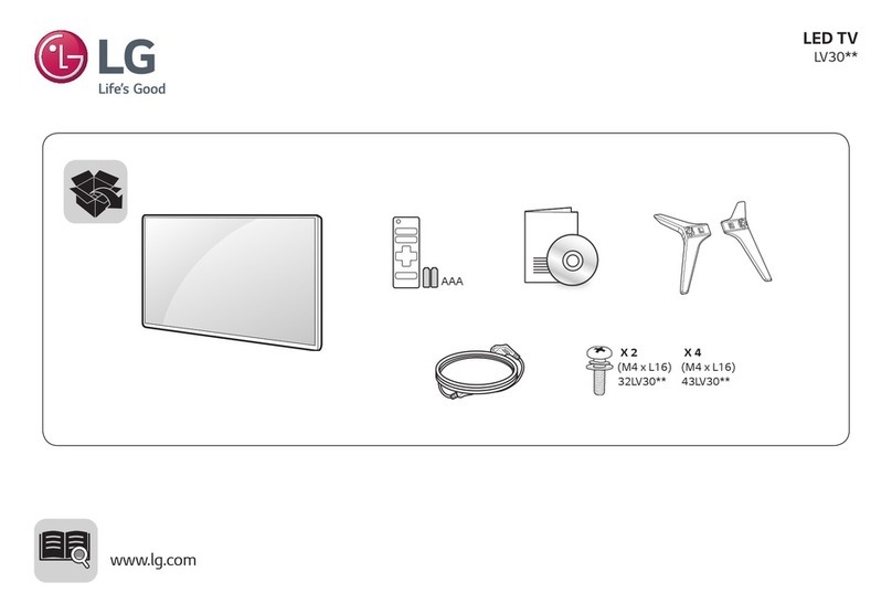 LG LV30 Series User manual