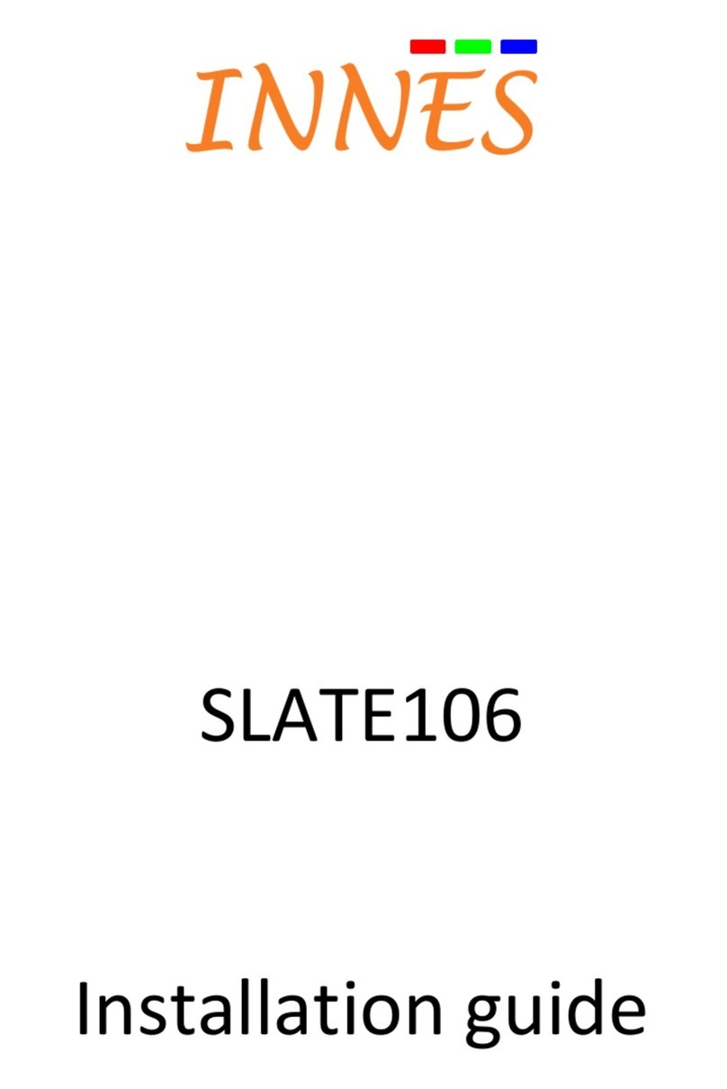 Innes SLATE106 installation guide