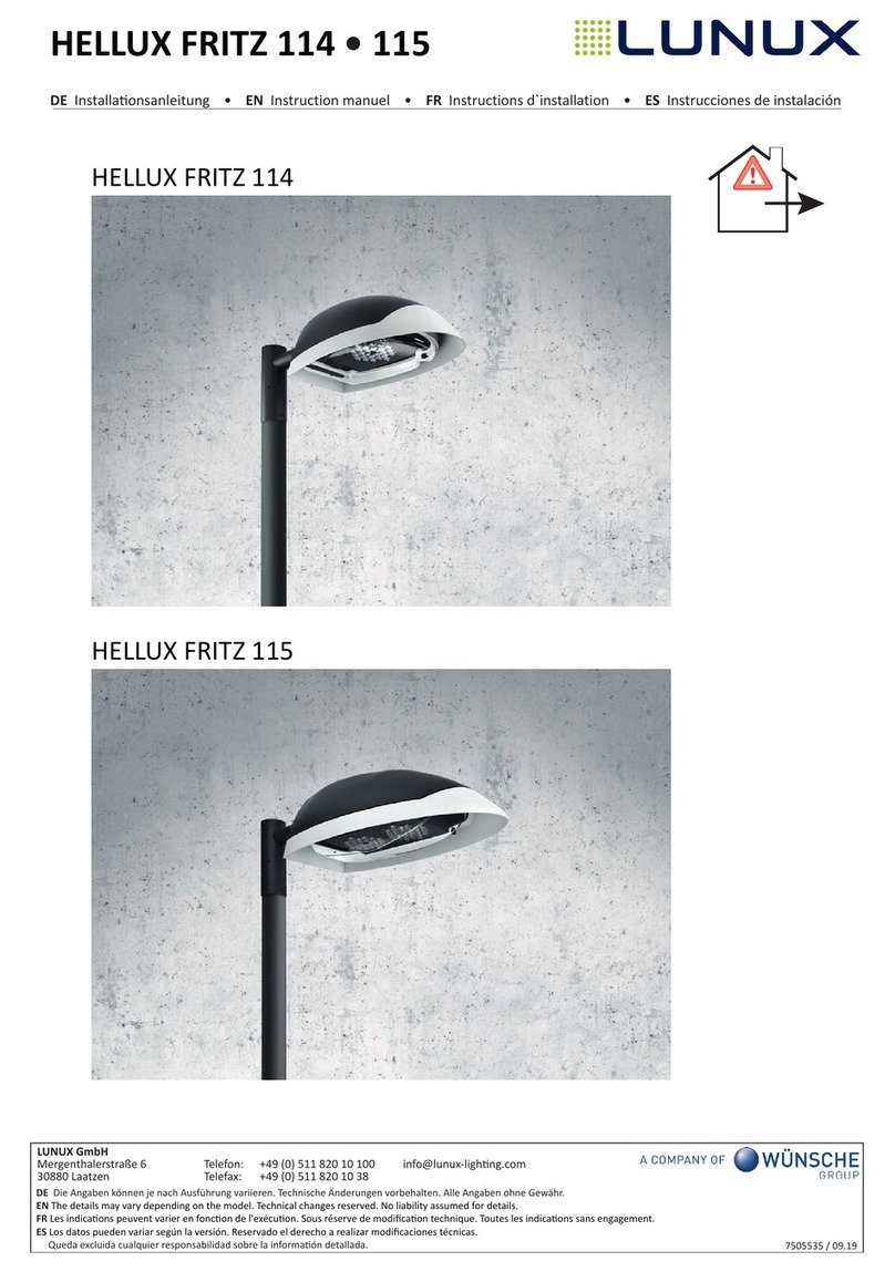 Lunux HELLUX FRITZ 114 User manual