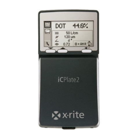 X-Rite iCPlate2 User manual