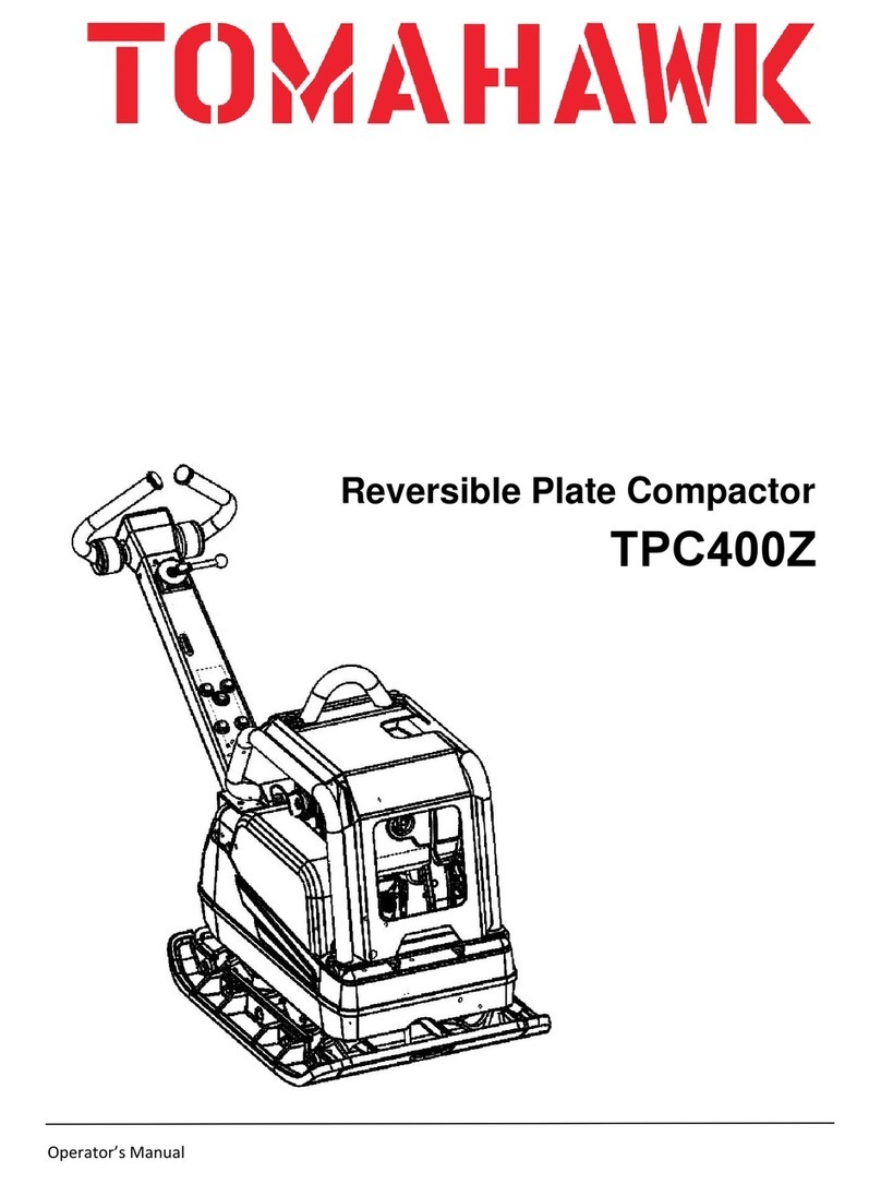 Tomahawk TPC400Z Operator's manual