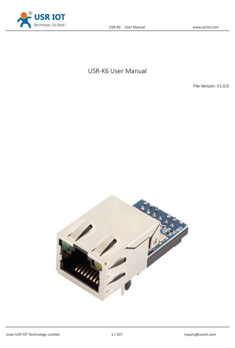USR IOT USR-K6 user manual