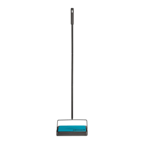Bissell EASY SWEEP COMPACT 2484 Series ASSEMBLY & USE