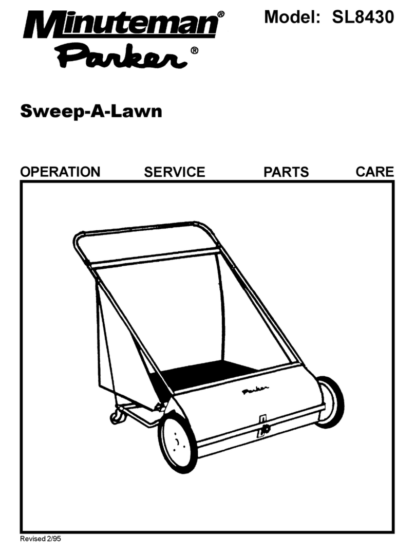 Minuteman Parker Sweep-A-Lawn SL8430 Guide
