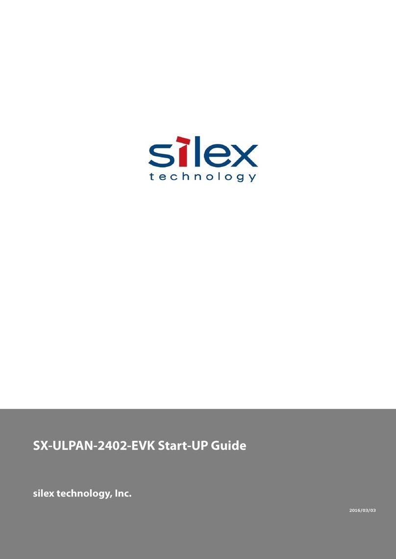 Silex technology SX-ULPAN-2402-EVK Startup guide