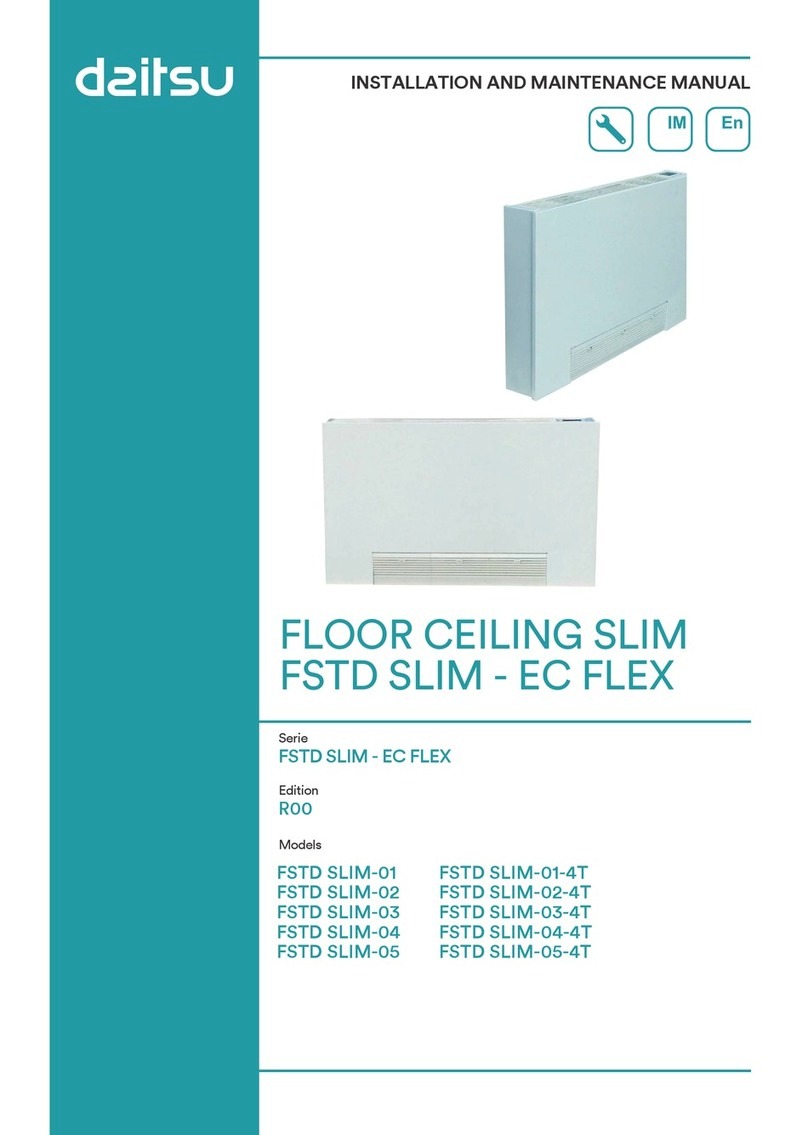 Daitsu FSTD SLIM - EC FLEX Series Manual