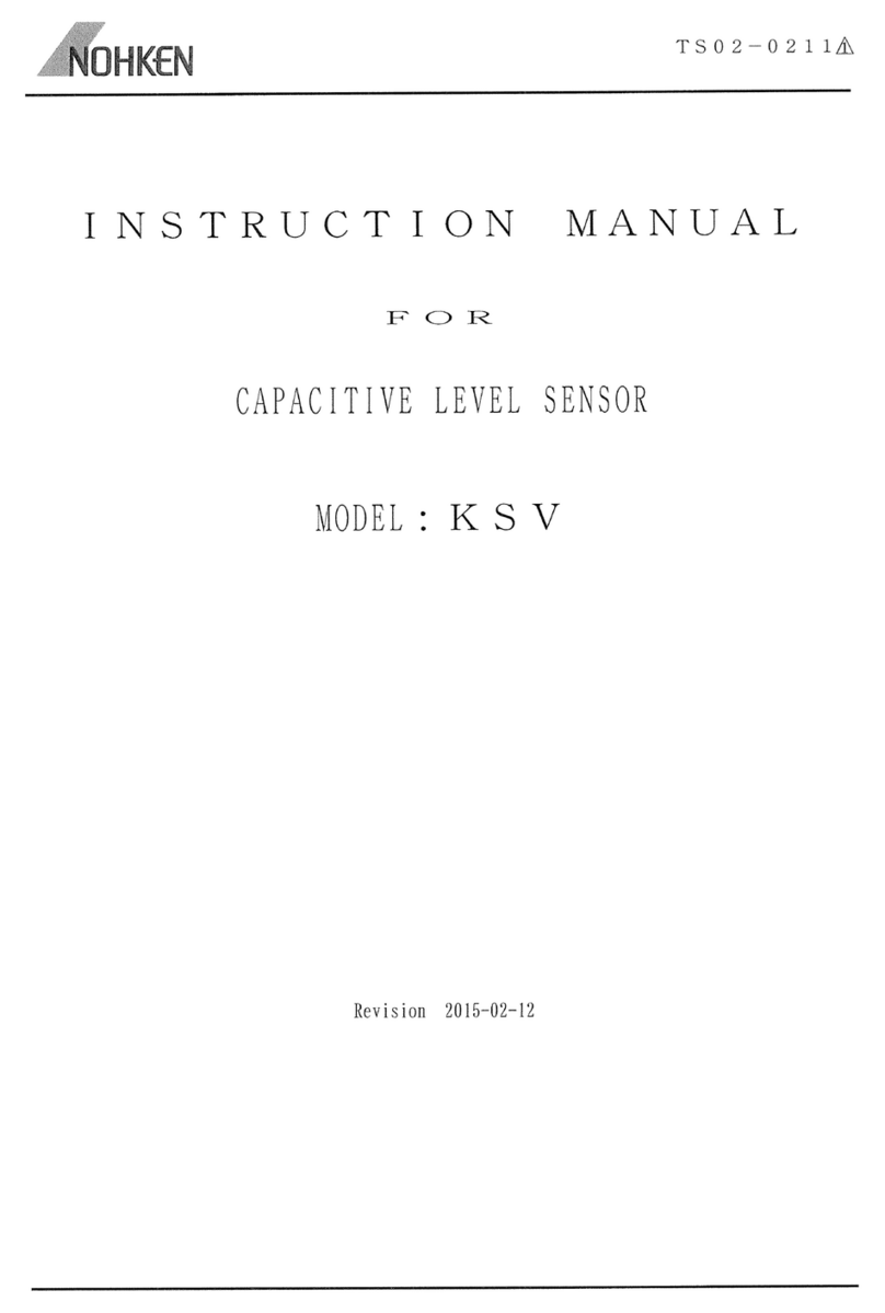 Nohken KSV instruction manual