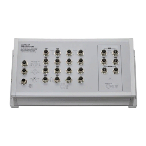 Lantech TES-R6616XFT User manual Lantech TES-R6616XFT User manual