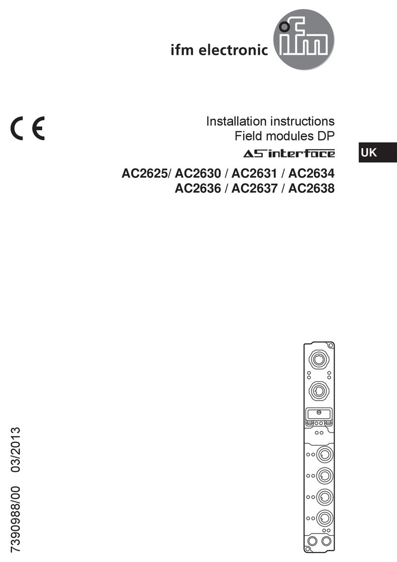 IFM Electronic AS-interface AC2631 User manual