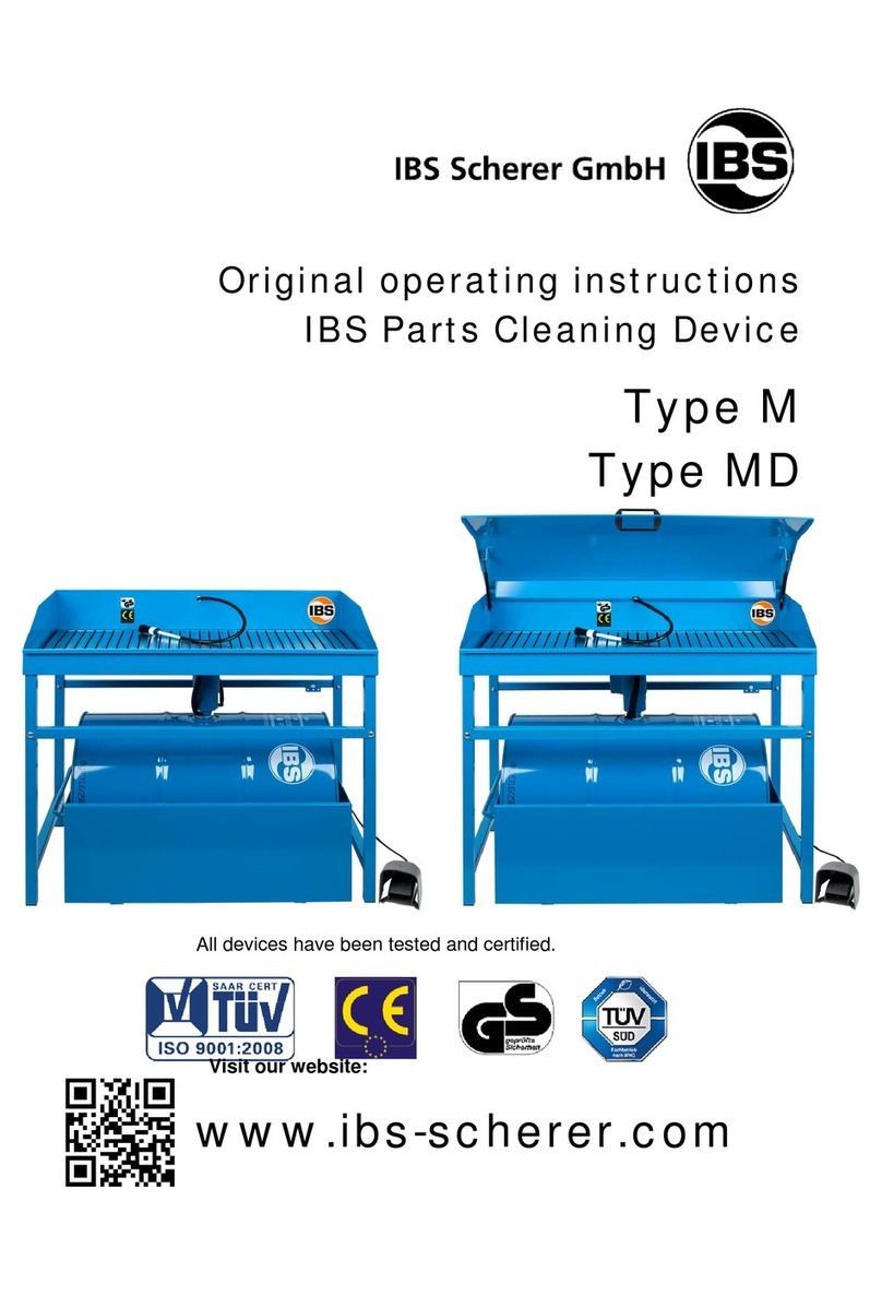 IBS Scherer M Original operating instructions