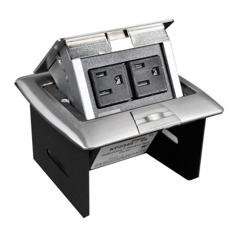 LEGRAND WIREMOLD deQuorum KP Series User manual LEGRAND WIREMOLD deQuorum KP Series User manual
