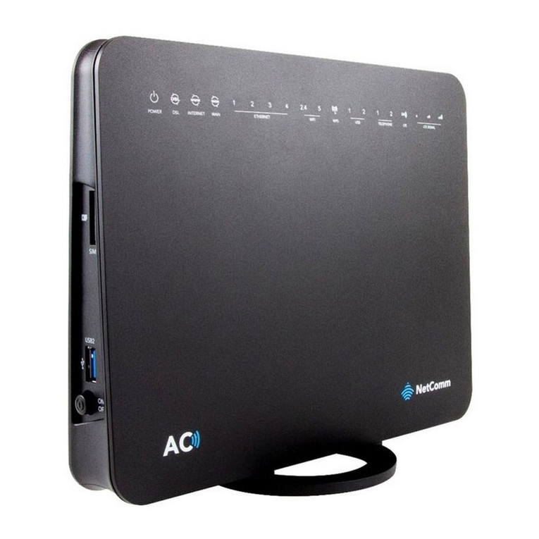 NetComm NL1901ACV User manual