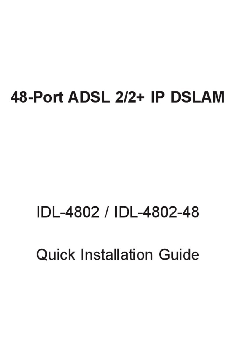 Planet IDL-4802 Quick installation guide