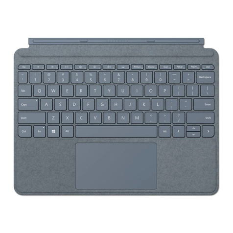 Microsoft Type Cover User manual Microsoft Type Cover User manual