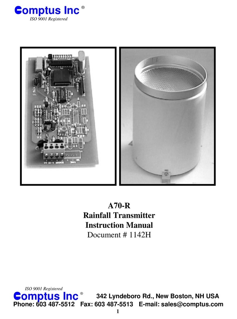 Comptus A70-R User manual