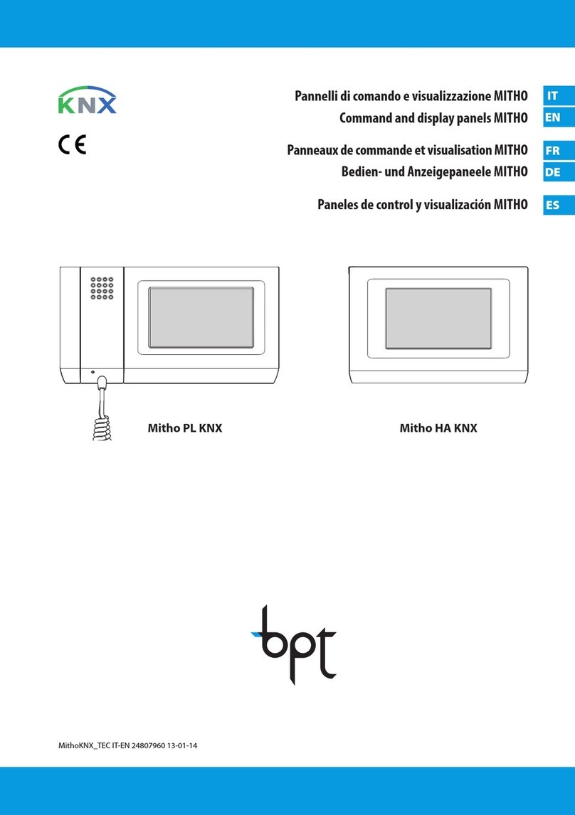 Bpt Mitho Series manual