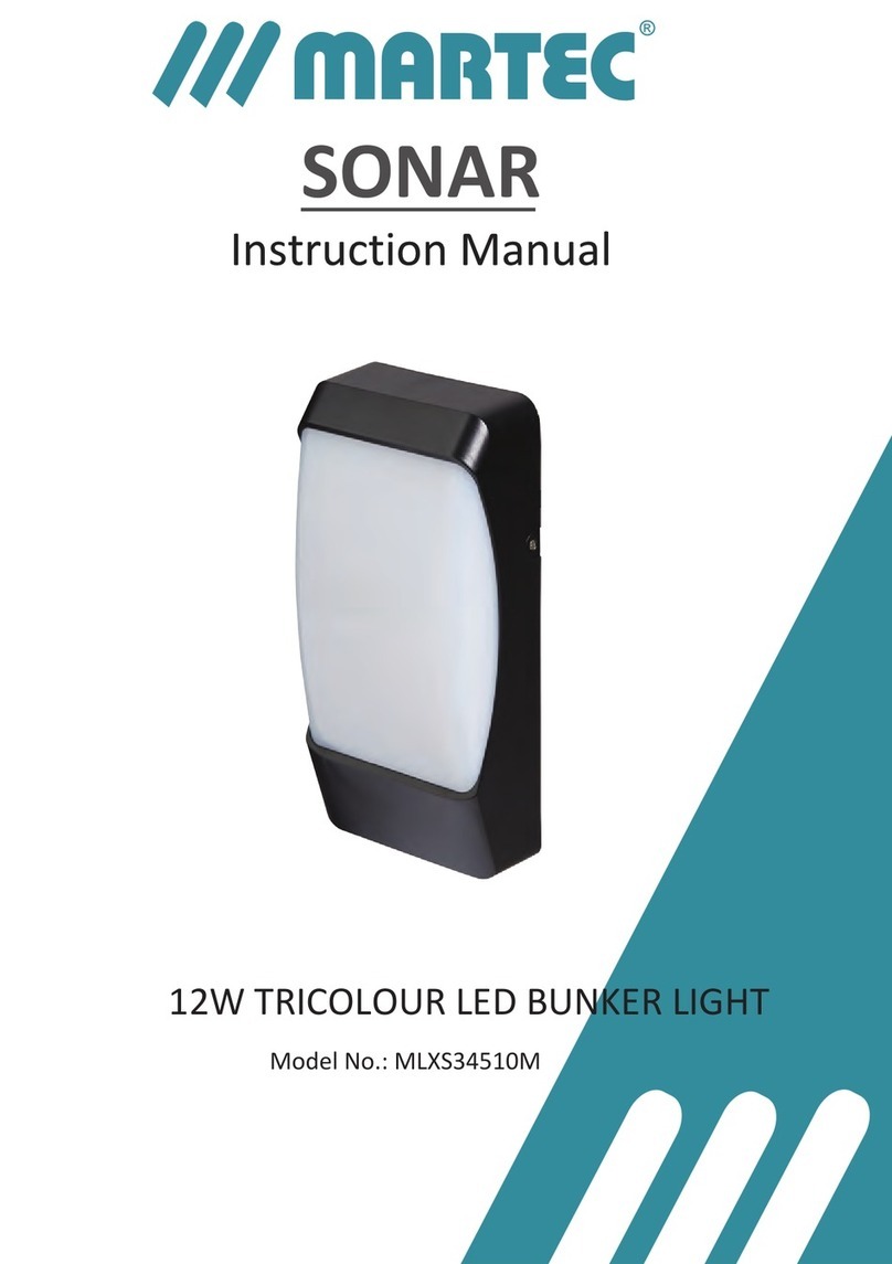 Martec Sonar MLXS34510M instruction manual