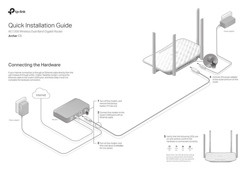 TP-Link Archer C5 User manual