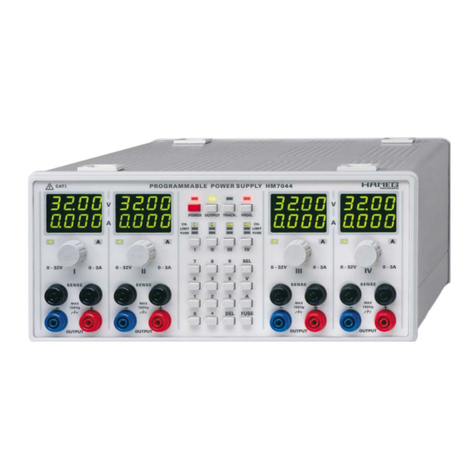 Hameg HM7044 manual