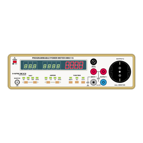 Hameg HM8115 manual