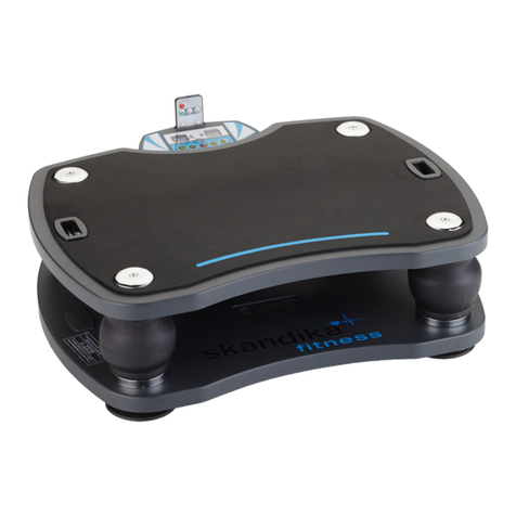 Skandika Fitness Home Vibration Plate 500 Assembly instructions and user guide