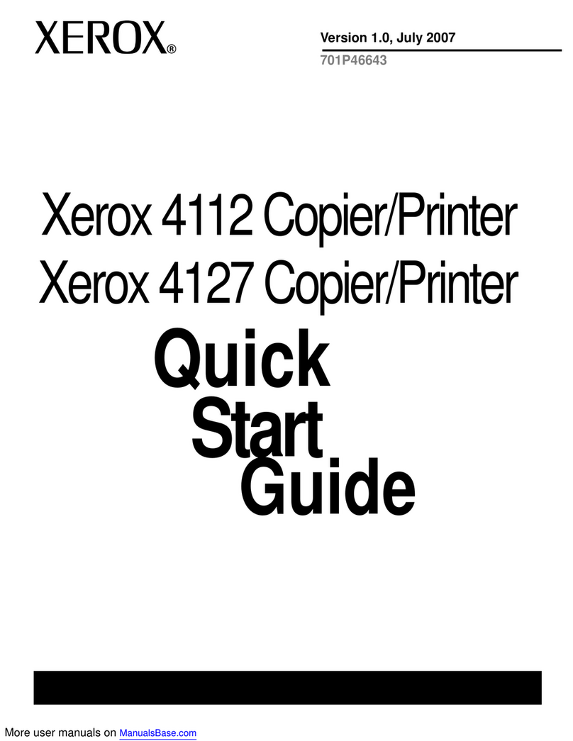 Xerox Legacy 4127 User manual