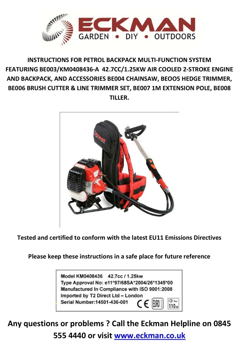 Eckman BE003 instructions
