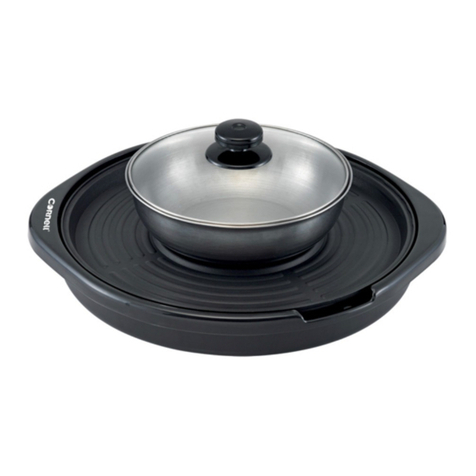 Cornell Teppan Shabu CCG-EL36N user manual
