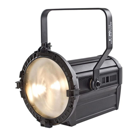 Expolite LED Fresnel 2K HD User manual Expolite LED Fresnel 2K HD User manual