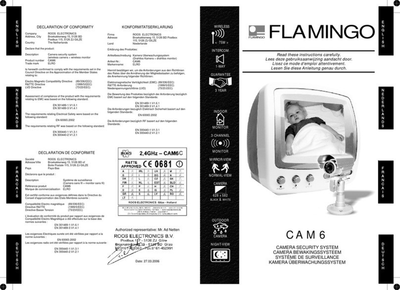 Flamingo CAM6 manual