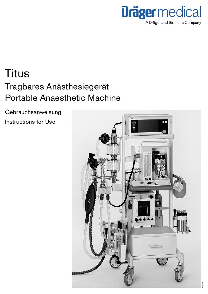 Dräger Medical Titus Instructions for use Dräger Medical Titus Instructions for use
