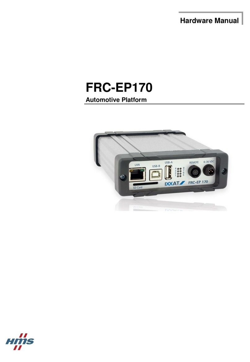 HMS FRC-EP170 Hardware manual