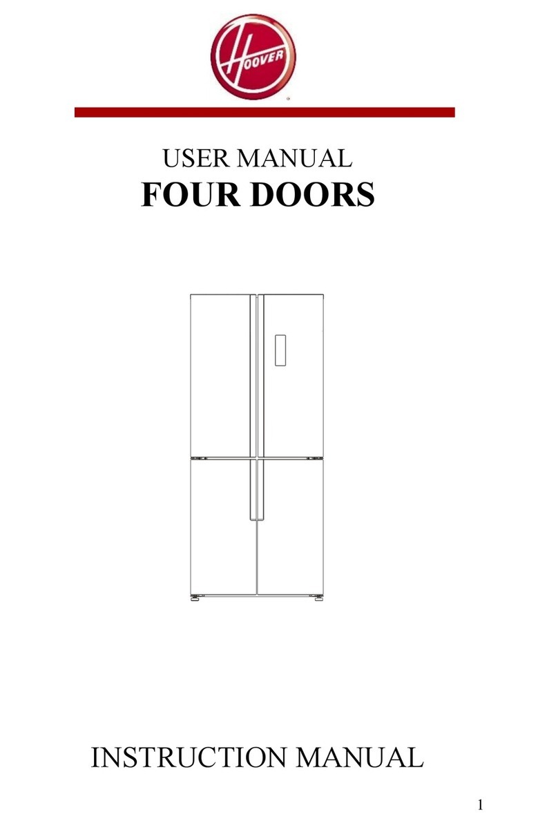 Hoover HFDN 180BK User manual