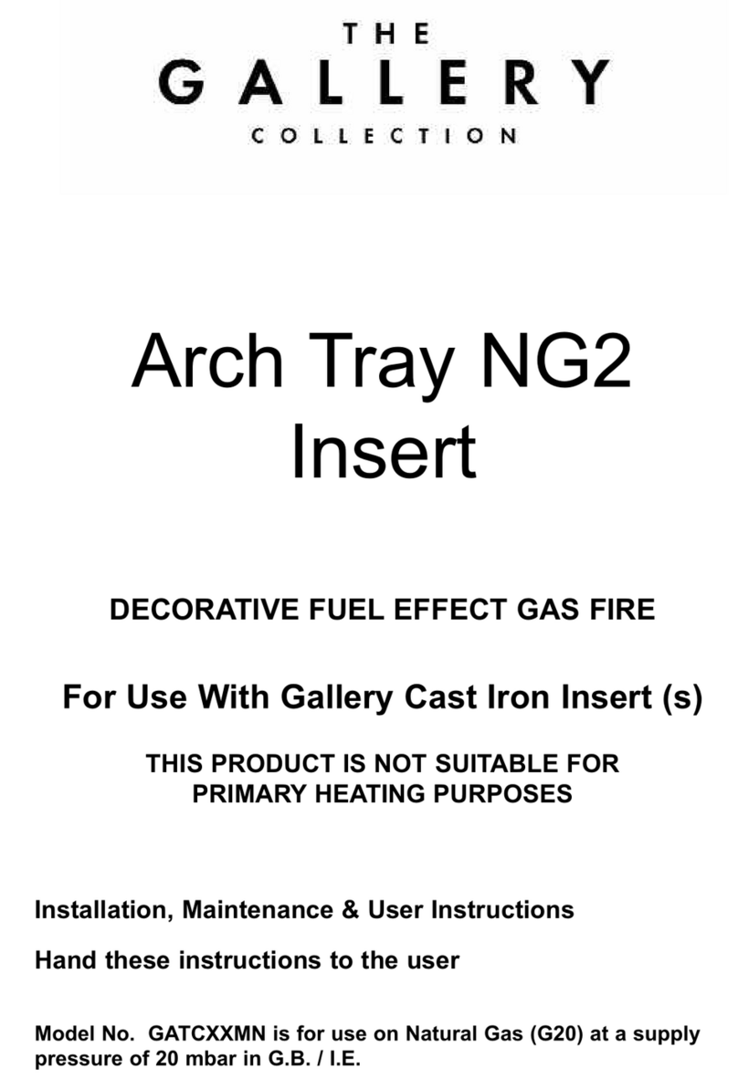 BFM Gallery Arch Tray NG2 Series Installation, maintenance & user instructions BFM Gallery Arch Tray NG2 Series Installation, maintenance & user instructions