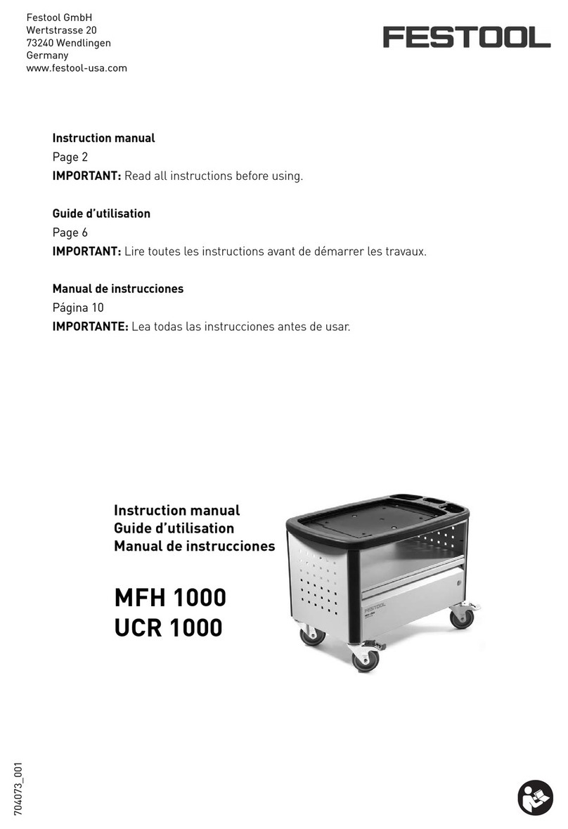 Festool MFH 1000 User manual