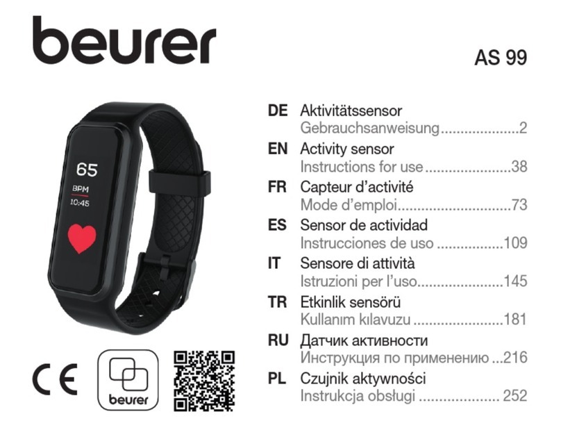 Beurer AS 99 User manual